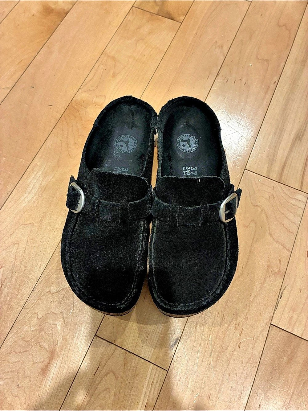 Birkenstock Boston Black Clog Sandals EU 37